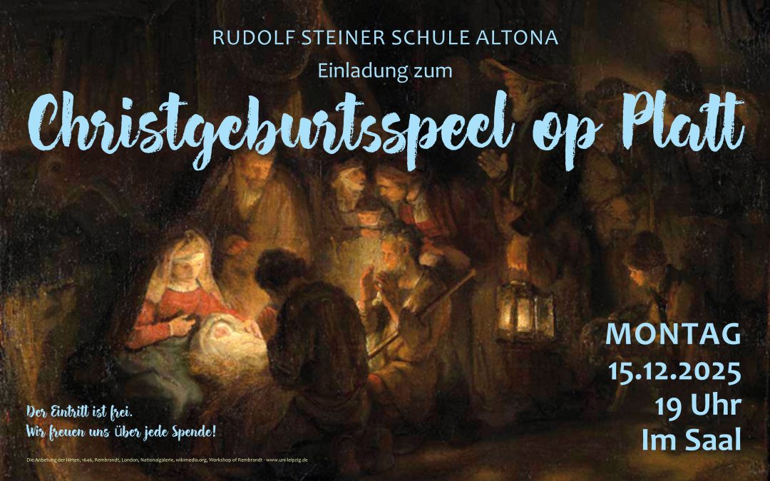 Christgeburtsspeel op Platt 2025